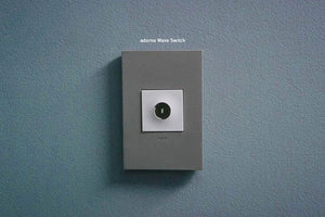 Legrand - AWC1G2BS4 - One-Gang Screwless Wall Plate - adorne - Brushed Stainless Steel