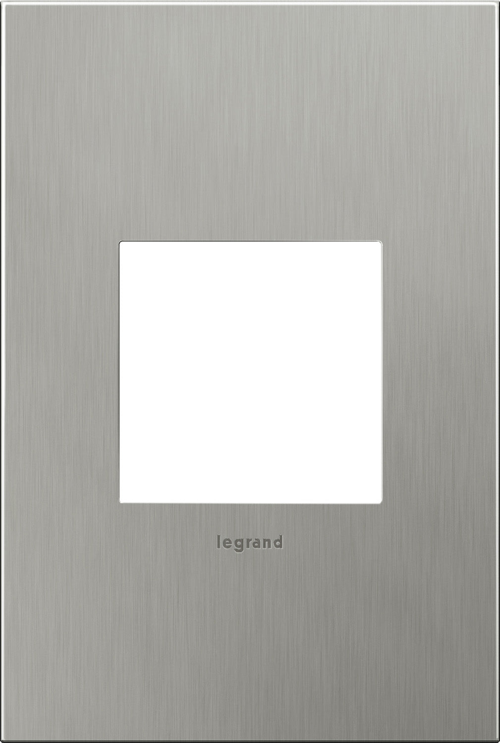 Legrand - AWC1G2BS4 - Wall Plate - Adorne - Stainless Steel