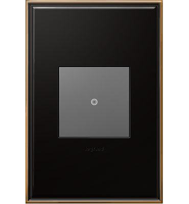 Legrand - AWC1G2OB4 - One-Gang Screwless Wall Plate - adorne - Oil Rubbed Bronze