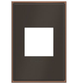 Legrand - AWC1G2OB4 - One-Gang Screwless Wall Plate - adorne - Oil Rubbed Bronze