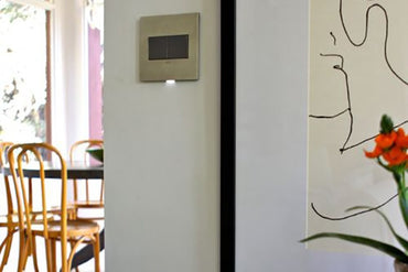 Legrand - AWC2GBS4 - Two-Gang Screwless Wall Plate - adorne - Brushed Stainless Steel
