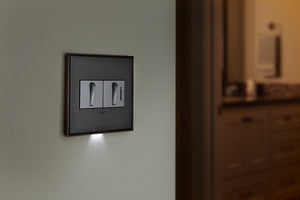 Legrand - AWC2GOB4 - Two-Gang Screwless Wall Plate - adorne - Oil Rubbed Bronze