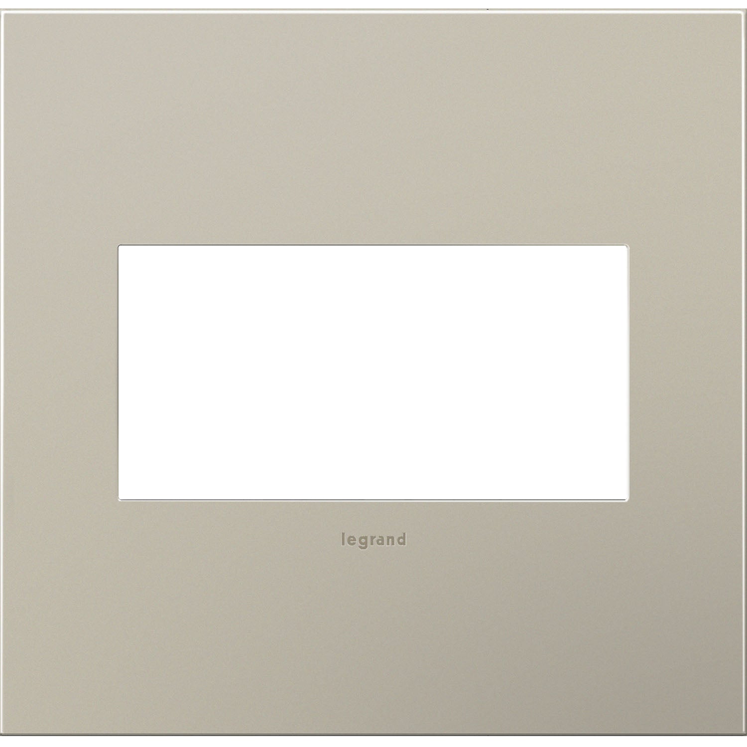 Legrand - AWC2GSN4 - Wall Plate - Adorne - Nickel