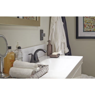Legrand - AWC3GOB4 - Three-Gang Screwless Wall Plate - adorne - Oil Rubbed Bronze