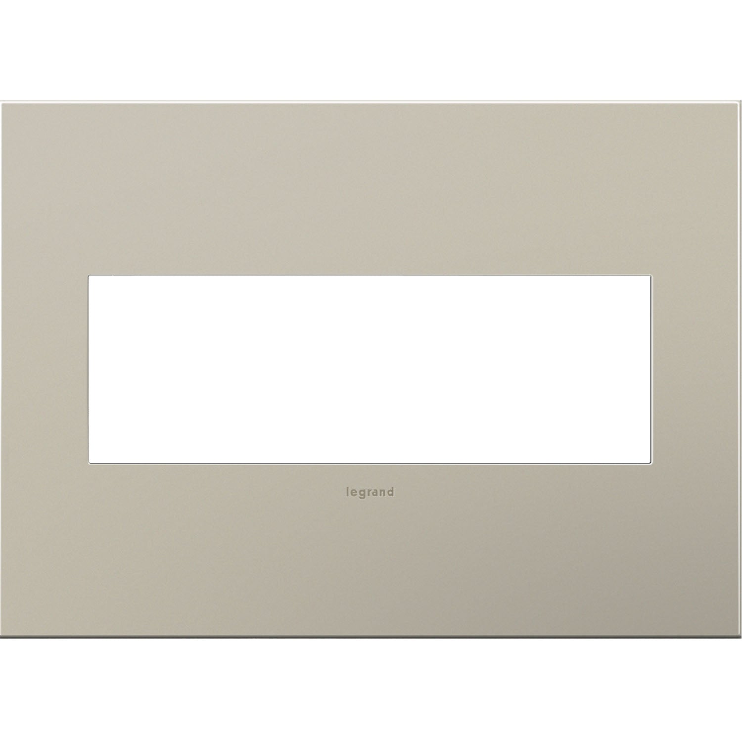 Legrand - AWC3GSN4 - Wall Plate - Adorne - Nickel