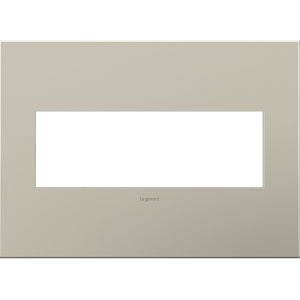 Legrand - AWC3GSN4 - Wall Plate - Adorne - Nickel