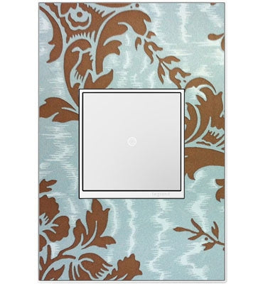 Legrand - AWM1G2W4 - One-Gang Screwless Wall Plate Trim - adorne - White