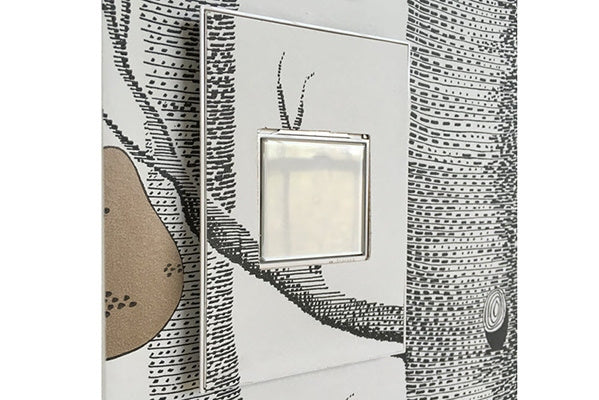 Legrand - AWM1G2W4 - One-Gang Screwless Wall Plate Trim - adorne - White