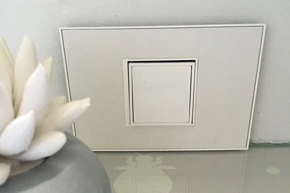 Legrand - AWM1G2W4 - One-Gang Screwless Wall Plate Trim - adorne - White