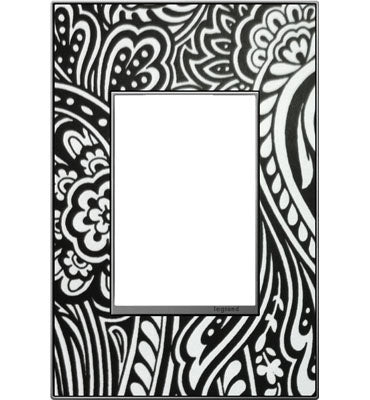 Legrand - AWM1G3M4 - One-Gang-Plus Screwless Wall Plate Trim - adorne - Magnesium
