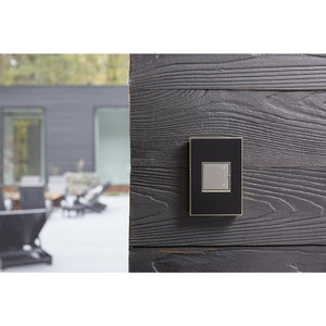Legrand - AWM2GMB4 - Two-Gang Screwless Wall Plate - adorne - Mirror Black