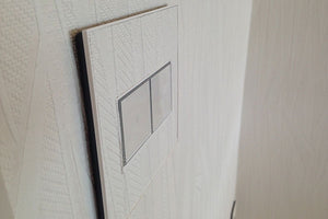 Legrand - AWM2GW4 - Two-Gang Screwless Wall Plate Trim - adorne - White