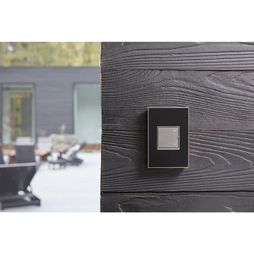 Legrand - AWM3GMB4 - Three-Gang Screwless Wall Plate - adorne - Mirror Black