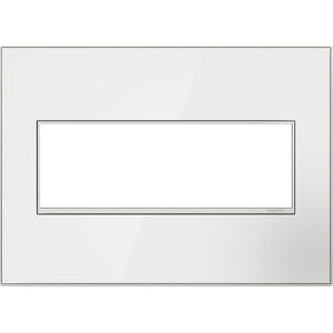 Legrand - AWM3GMW4 - Gang Wall Plate - Adorne - White