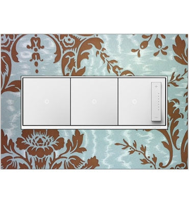 Legrand - AWM3GW4 - Three-Gang Screwless Wall Plate Trim - adorne - White