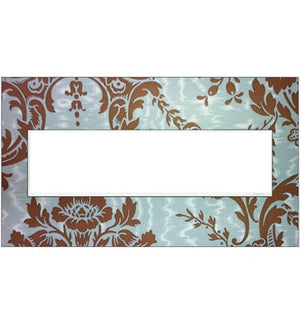 Legrand - AWM4GW4 - Four-Gang Screwless Wall Plate Trim - adorne - White