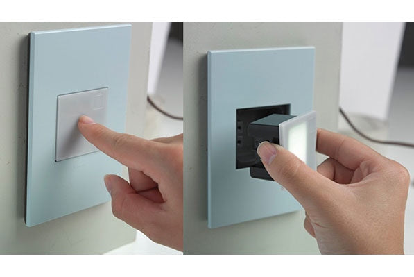 Legrand - AWP1G2BL6 - One-Gang Screwless Wall Plate - adorne - Pale Blue