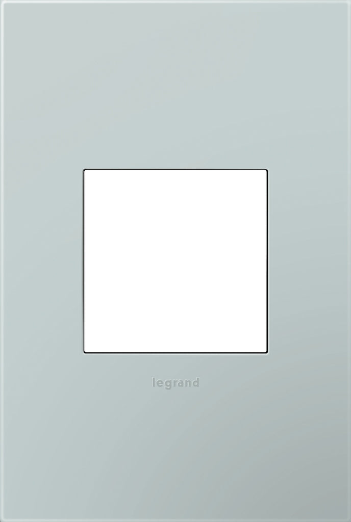 Legrand - AWP1G2BL6 - One-Gang Screwless Wall Plate - adorne - Pale Blue