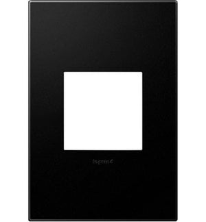 Legrand - AWP1G2GR6 - One-Gang Screwless Wall Plate with Microban - adorne - Graphite