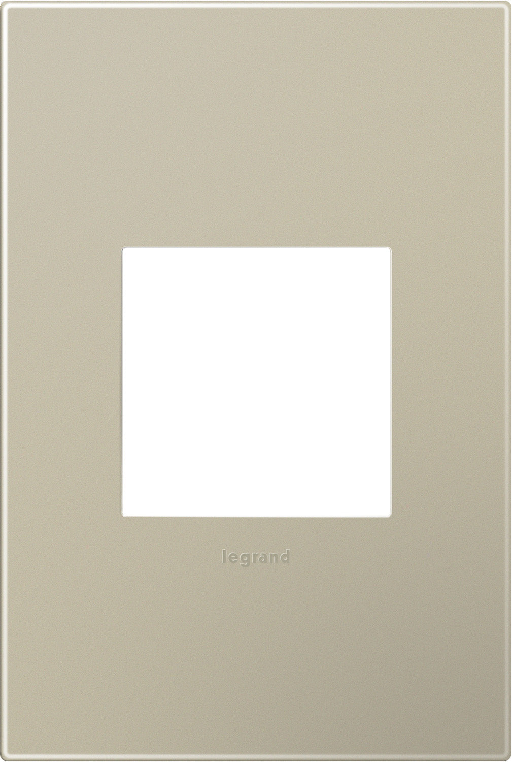 Legrand - AWP1G2TM6 - Gang Wall Plate - Adorne - Titanium