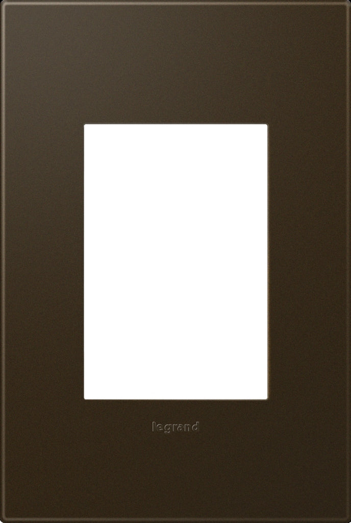 Legrand - AWP1G3BR4 - One-Gang-Plus Screwless Wall Plate - adorne - Bronze