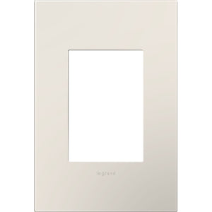 Legrand - AWP1G3LA4 - Gang Wall Plate - Adorne - Satin Light Almond