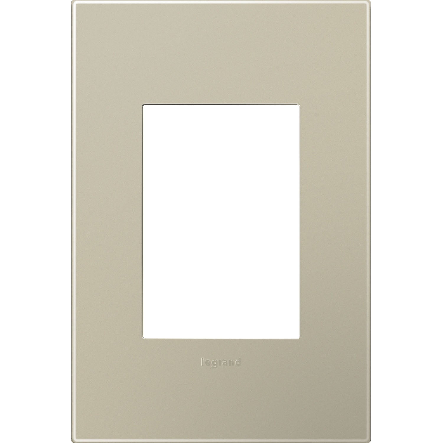 Legrand - AWP1G3TM4 - Gang Wall Plate - Adorne - Titanium