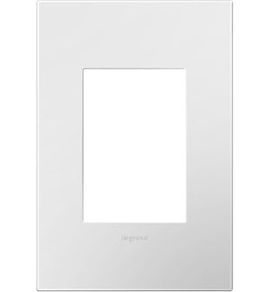 Legrand - AWP1G3WH4 - One-Gang-Plus Screwless Wall Plate with Microban - adorne - Gloss White