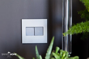 Legrand - AWP2GTM4 - Two-Gang Screwless Wall Plate - adorne - Titanium