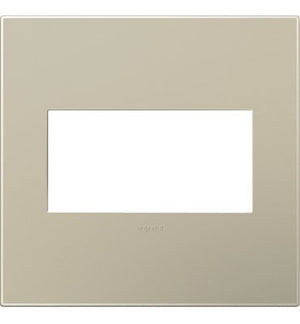 Legrand - AWP2GTM4 - Two-Gang Screwless Wall Plate - adorne - Titanium