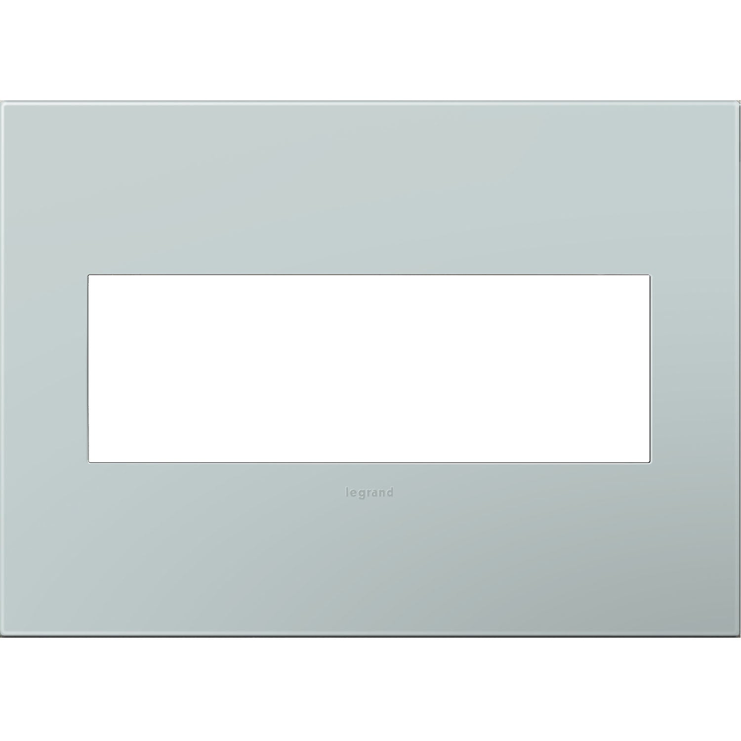 Legrand - AWP3GBL4 - Gang Wall Plate - Adorne - Blue