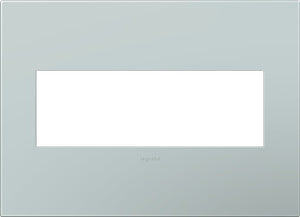 Legrand - AWP3GBL4 - Three-Gang Screwless Wall Plate - adorne - Pale Blue