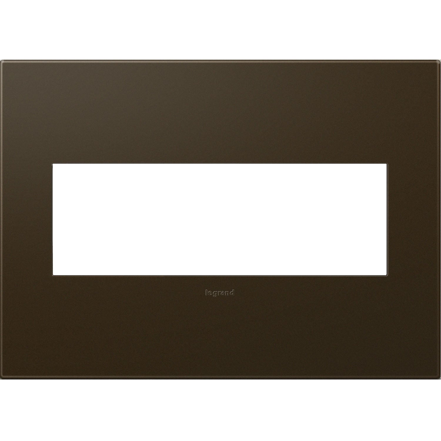 Legrand - AWP3GBR4 - Gang Wall Plate - Adorne - Bronze