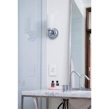 Legrand - AWP3GWH4 - Three-Gang Screwless Wall Plate with Microban - adorne - Gloss White
