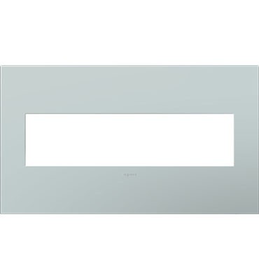Legrand - AWP4GBL4 - Four-Gang Screwless Wall Plate - adorne - Pale Blue