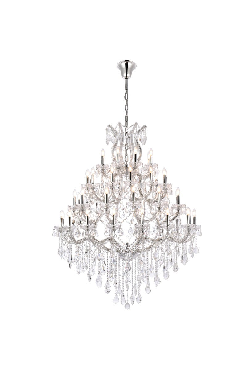 Elegant Lighting - 2800G46C/RC - 49 Light Chandelier - Maria Theresa - Chrome