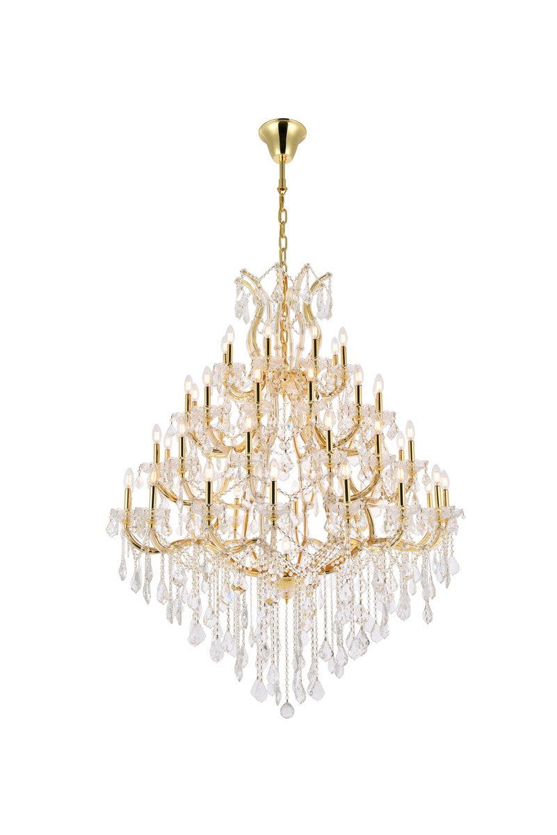 Elegant Lighting - 2800G46G/RC - 49 Light Chandelier - Maria Theresa - Gold