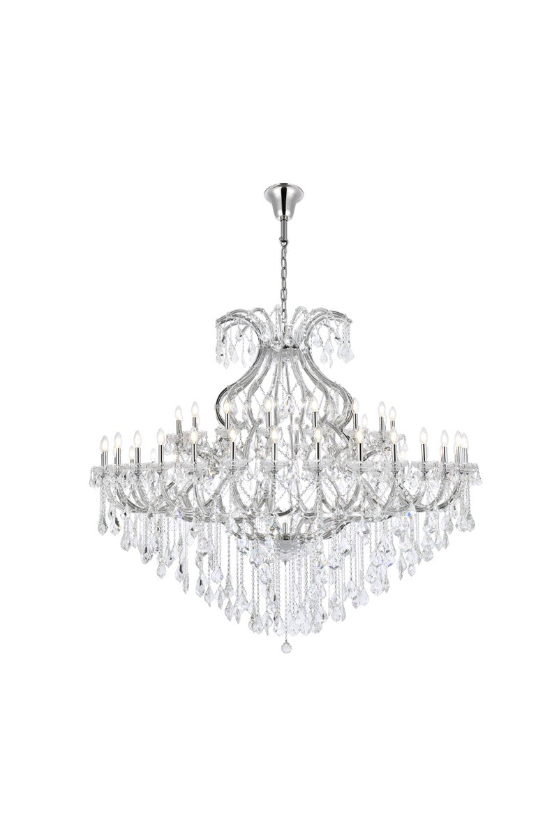 Elegant Lighting - 2800G72C/RC - 49 Light Chandelier - Maria Theresa - Chrome