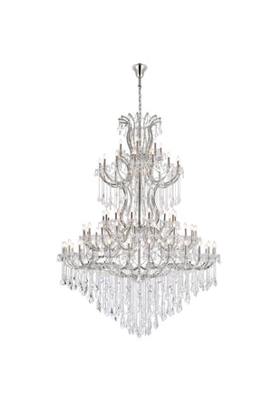 Elegant Lighting - 2800G96C/RC - 85 Light Chandelier - Maria Theresa - Chrome