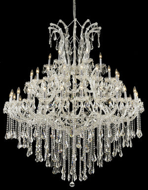 Elegant Lighting - 2801G60C/RC - 49 Light Chandelier - Maria Theresa - Chrome