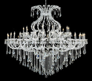 Elegant Lighting - 2801G72C/RC - 49 Light Chandelier - Maria Theresa - Chrome