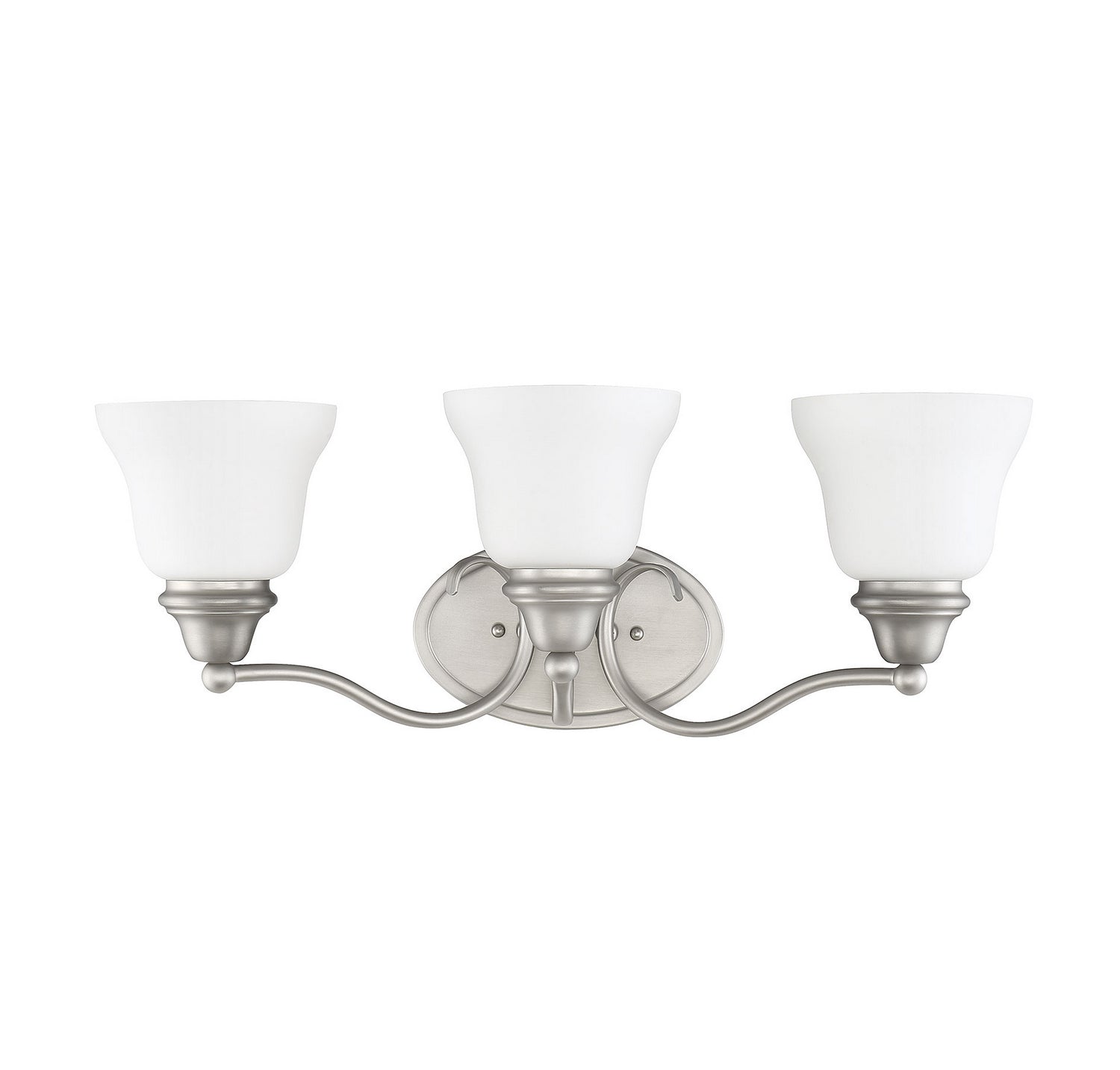 Savoy House - 8-6837-3-69 - Three Light Bath Bar - Yates - Pewter