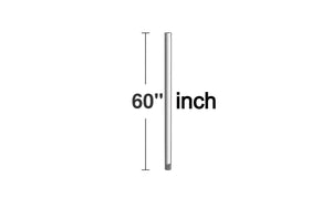 Visual Comfort Fan - DR60PN - Downrod - Universal - Polished Nickel