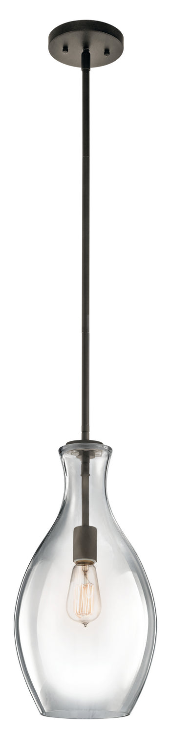 Kichler - 42047OZ - One Light Pendant - Everly - Olde Bronze