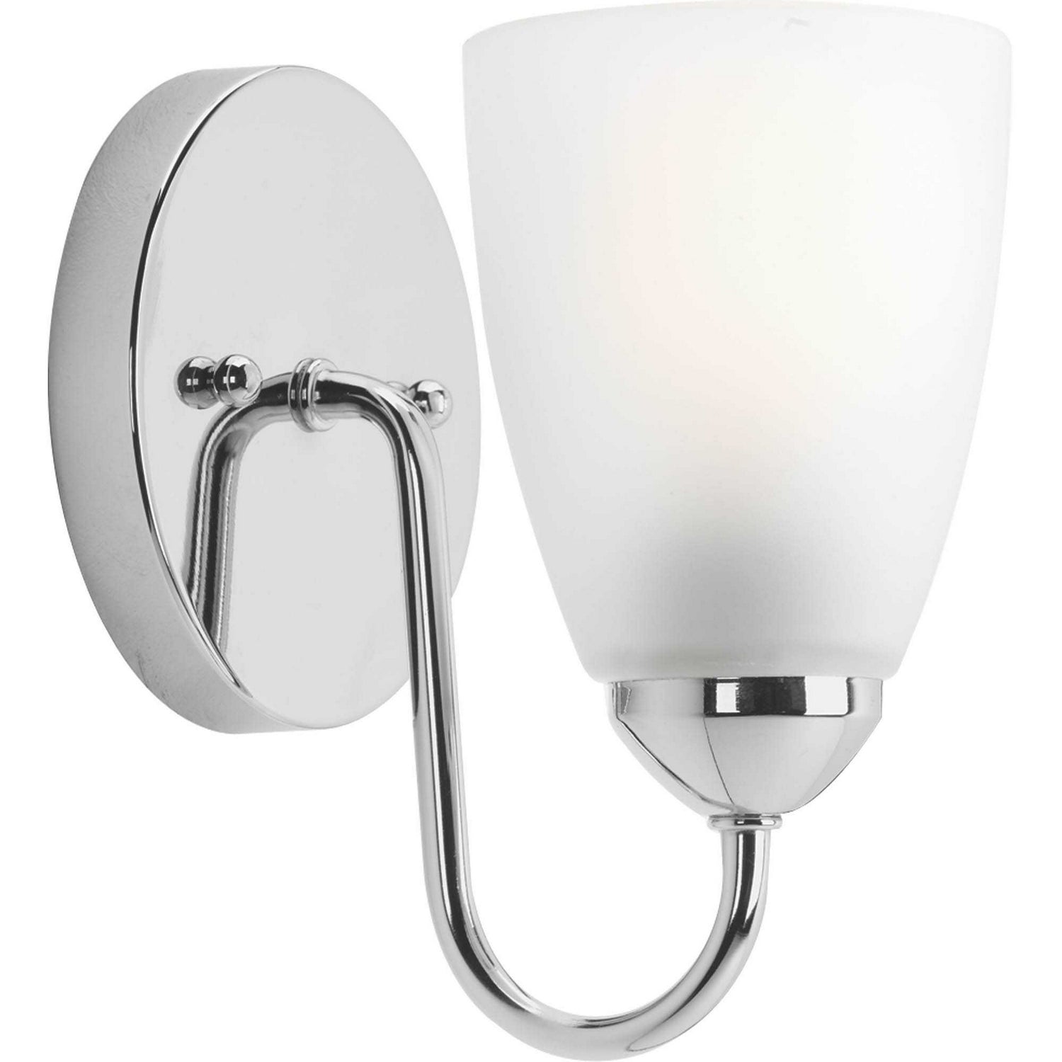 Progress Lighting - P2706-15 - One Light Bath - Gather - Polished Chrome