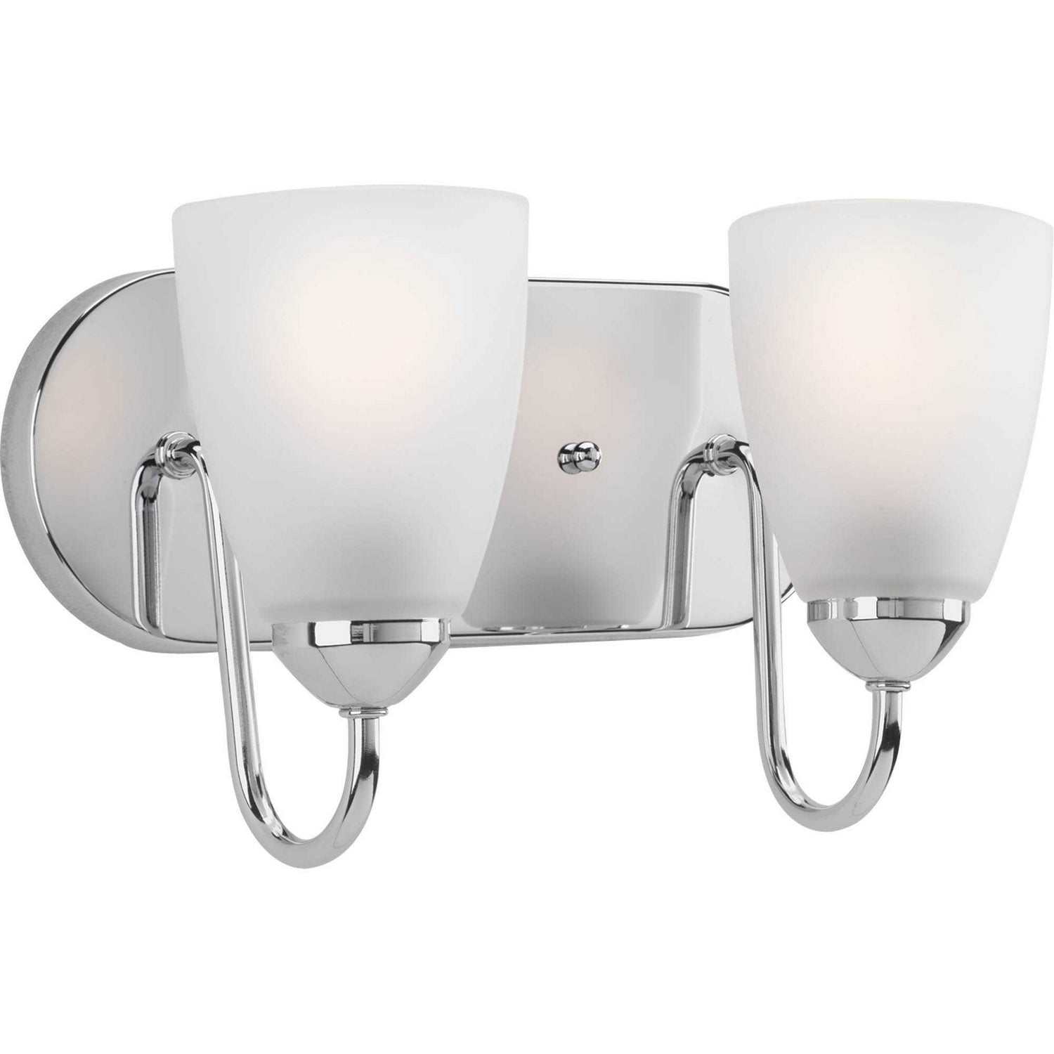 Progress Lighting - P2707-15 - Two Light Bath - Gather - Polished Chrome