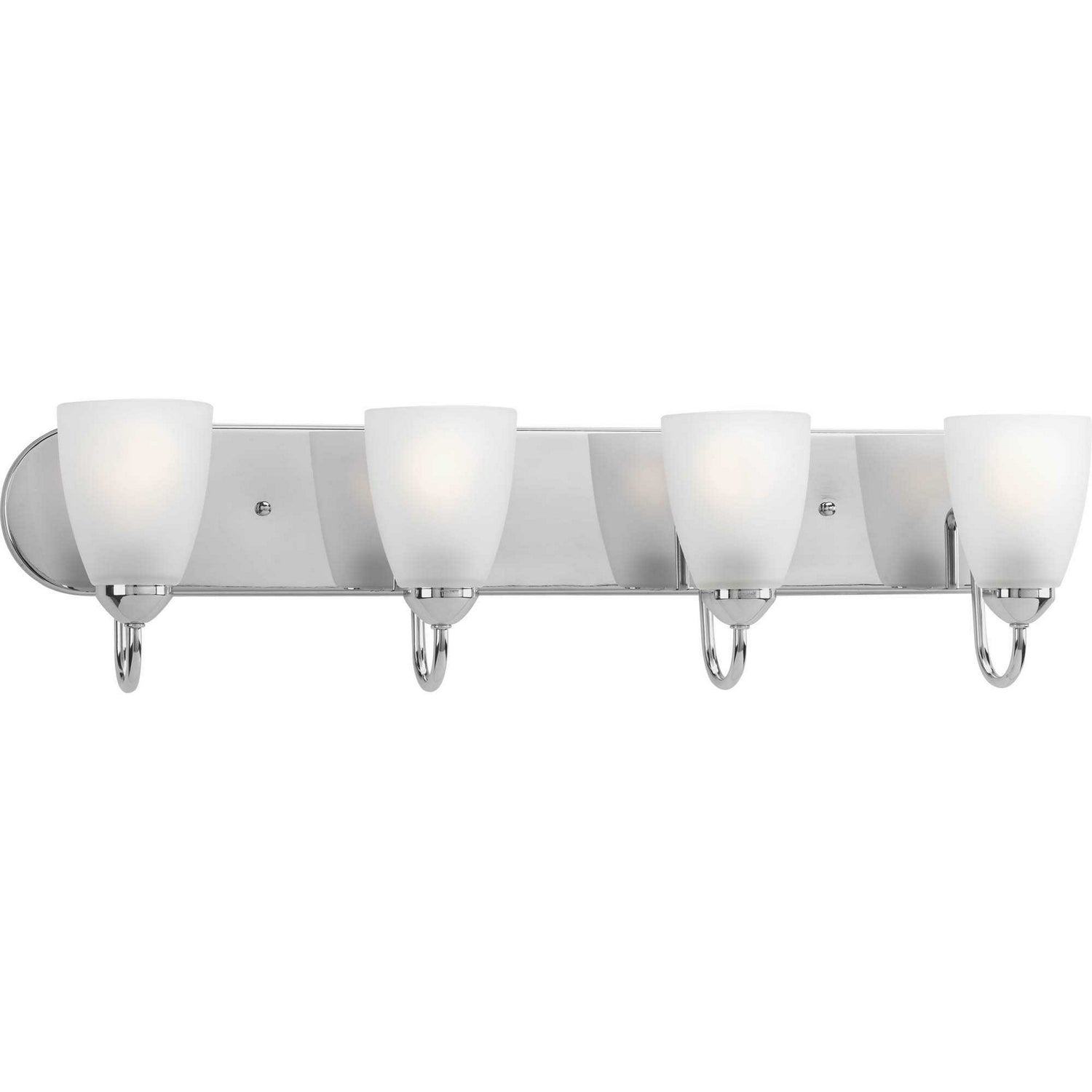 Progress Lighting - P2709-15 - Four Light Bath - Gather - Polished Chrome