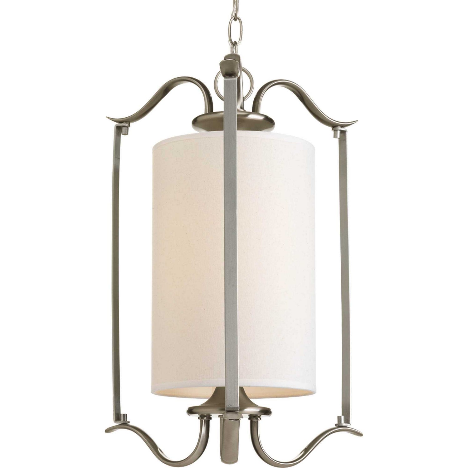 Progress Lighting - P3799-09 - One Light Foyer Pendant - Inspire - Brushed Nickel