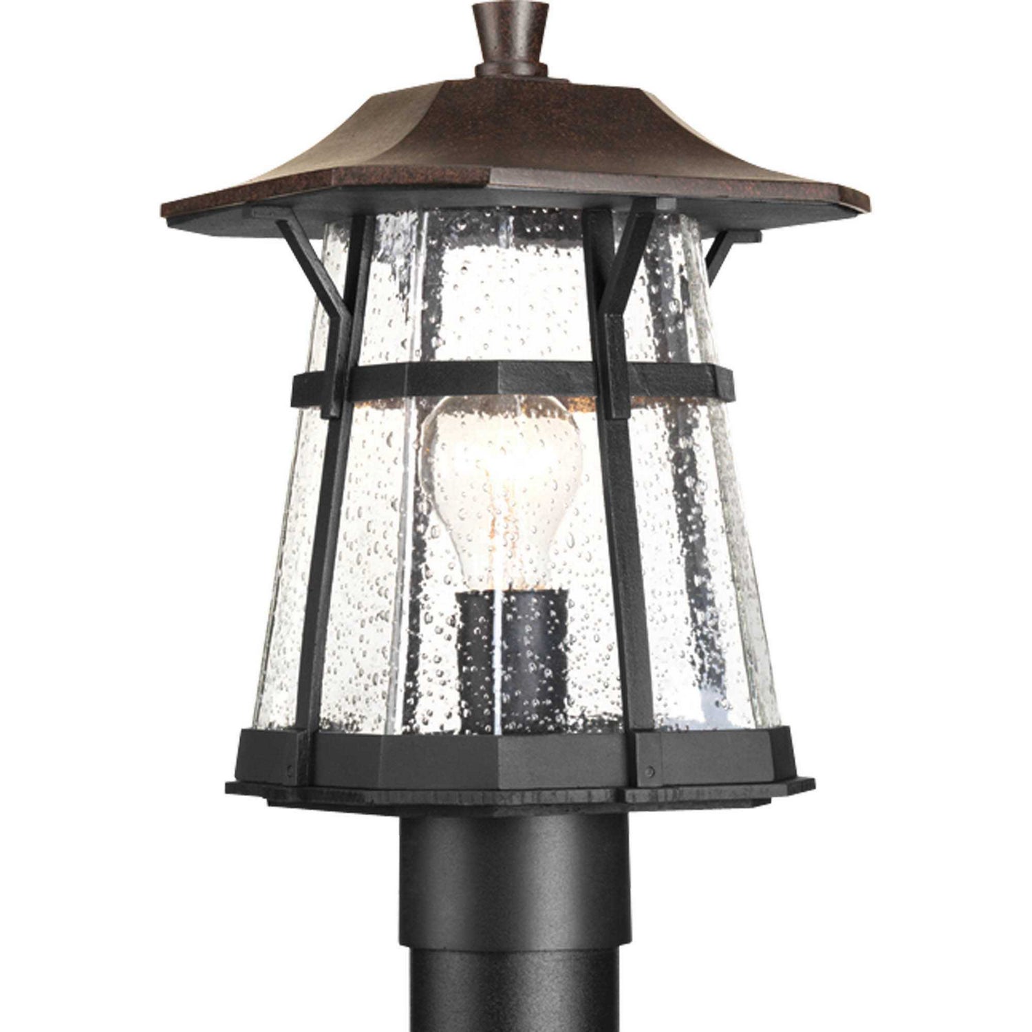 Progress Lighting - P5479-84 - One Light Post Lantern - Derby - Espresso