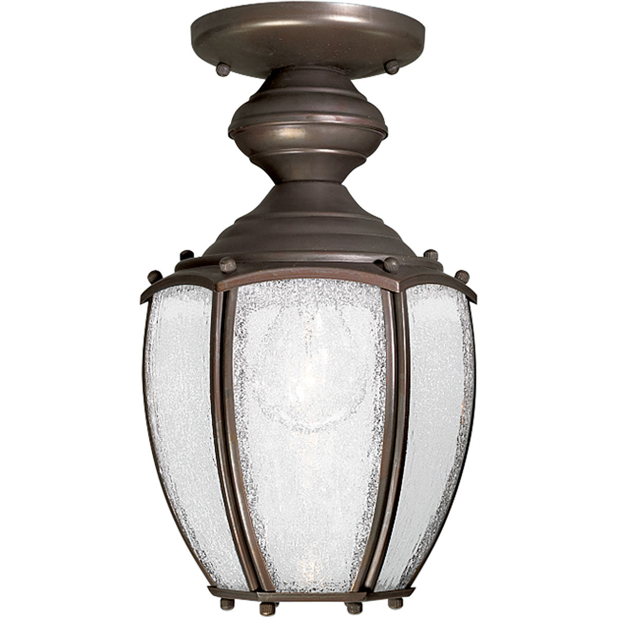 Progress Lighting - P5565-20 - One Light Lantern - Roman Coach - Antique Bronze